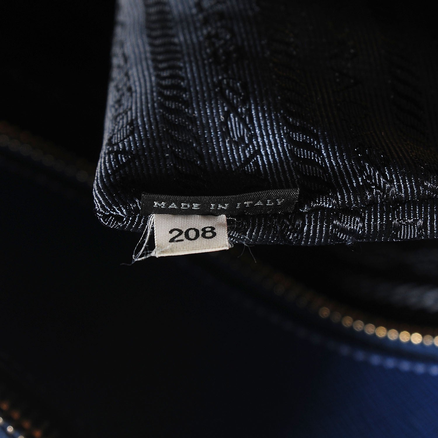 Prada Saffiano Lux Extra Large Galleria Double Zip Tote Bluette 8 of 10