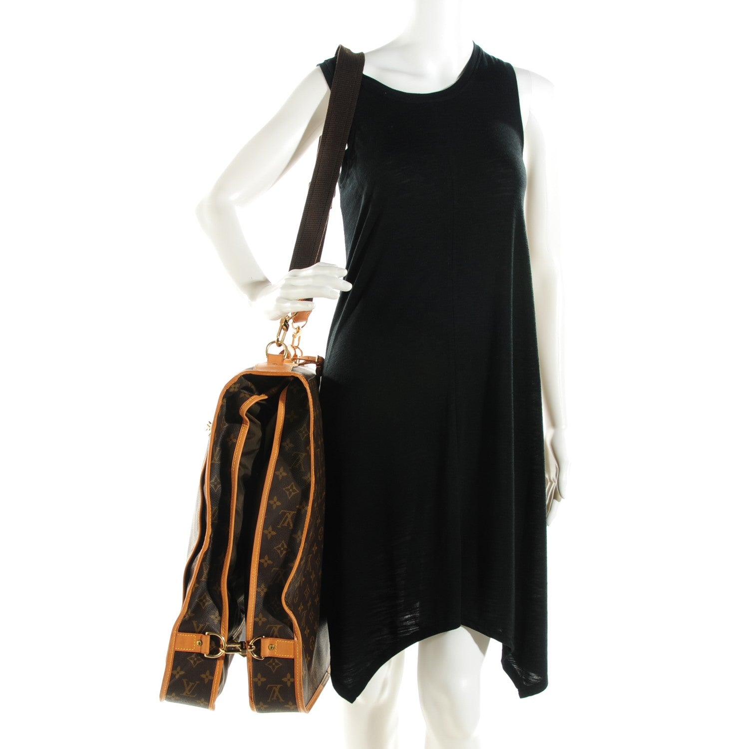 Louis Vuitton Monogram Garment Bag 3 Hangers 2 of 8