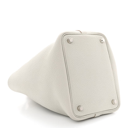 Hermes Taurillon Clemence Picotin Lock 18 PM Gris Perle 4 of 12