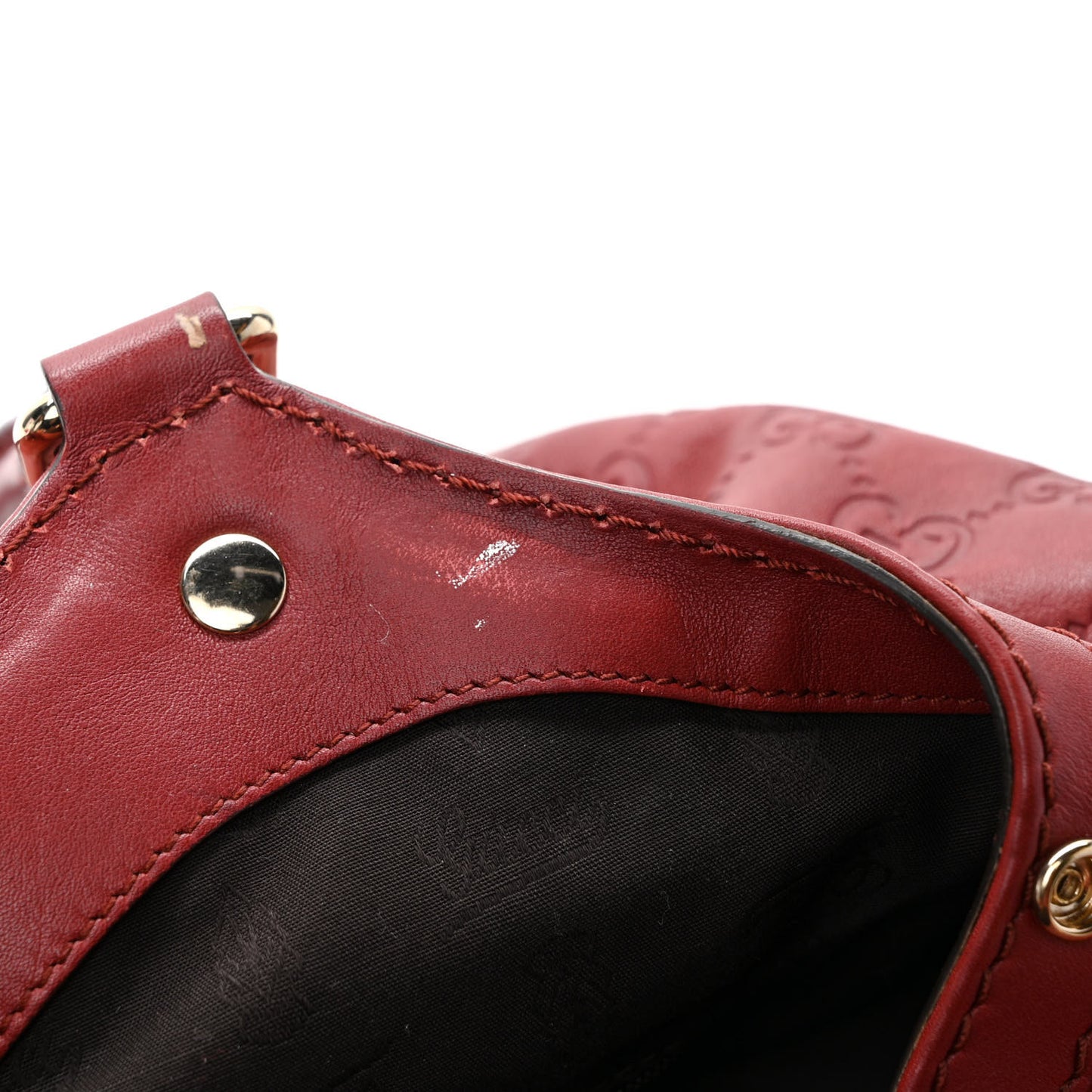 Guccissima Medium Sukey Tote Raspberry Candy