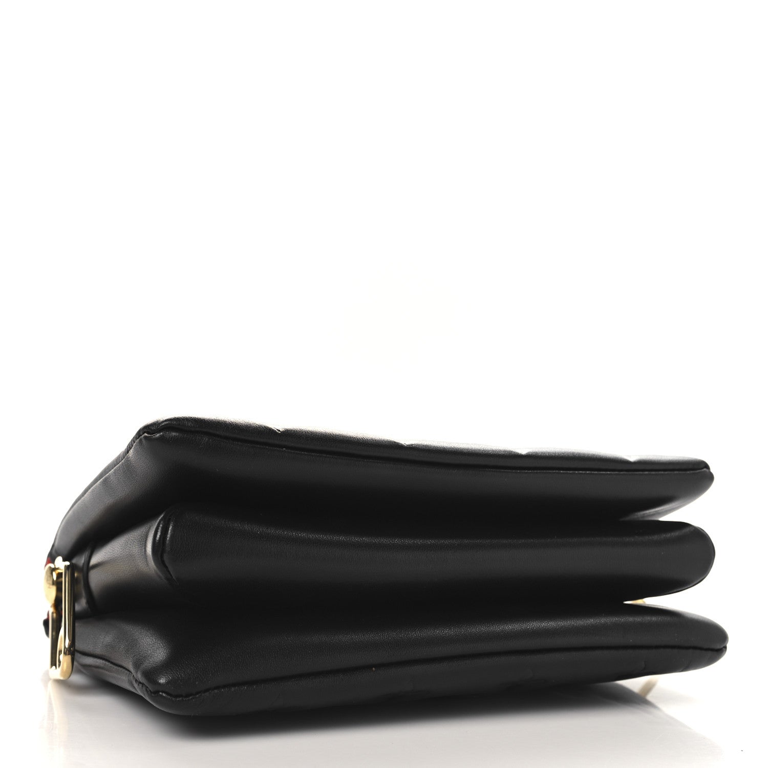 Louis Vuitton Lambskin Embossed Monogram Coussin BB Black 4 of 11