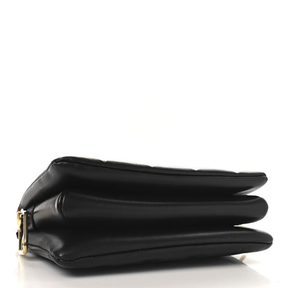 Louis Vuitton Lambskin Embossed Monogram Coussin BB Black 4 of 11