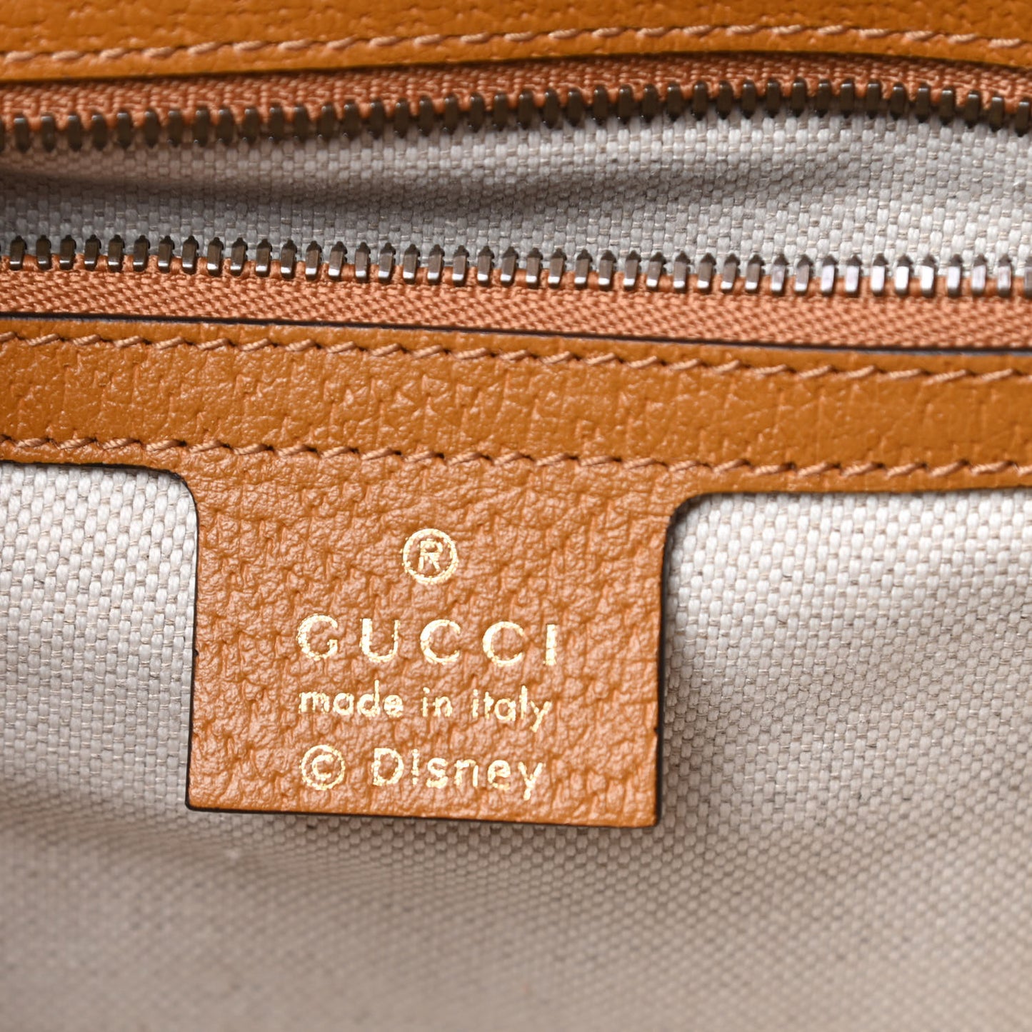 X DISNEY Mini Vintage GG Supreme Monogram Mickey Mouse Small Flap Messenger Bag Beige Vintage Sun Oil