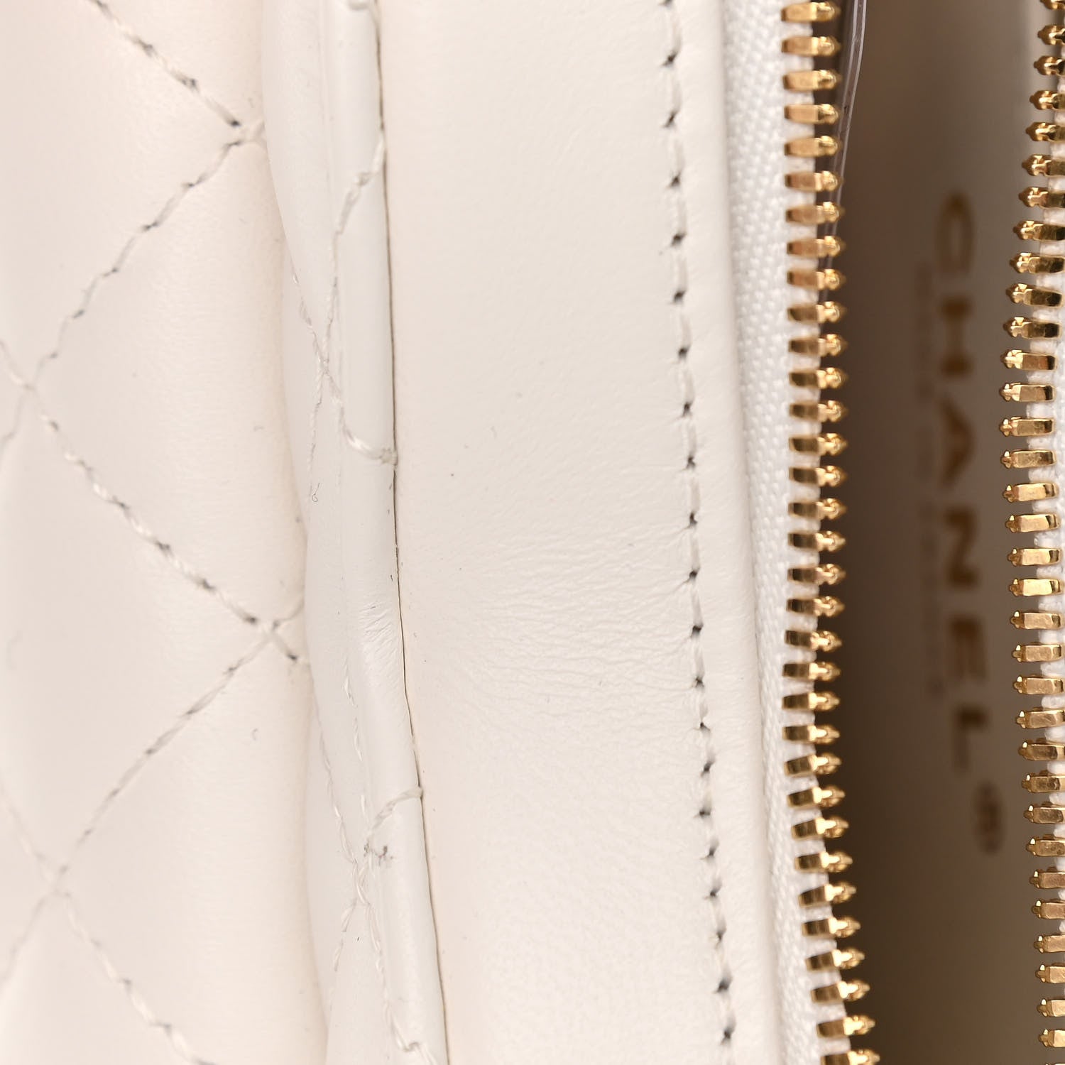 Chanel Lambskin Quilted CC In Love Heart Bag White 11 of 11