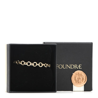 Foundrae 18K Yellow Gold Midsized Mixed Link Bracelet 4 of 4