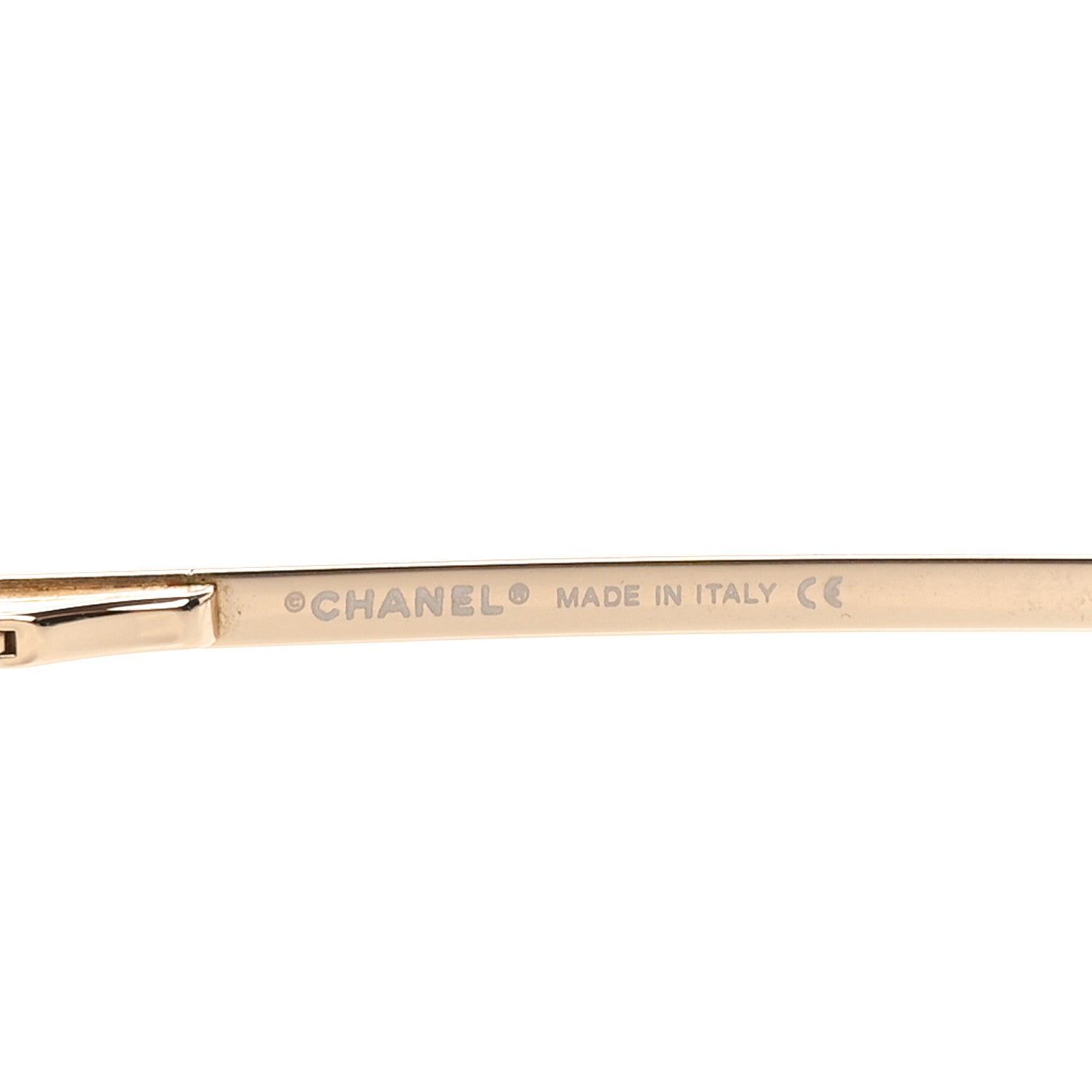 Chanel Crystal CC Logo Sunglasses 4104-B Gold 1624572 – FASHIONPHILE