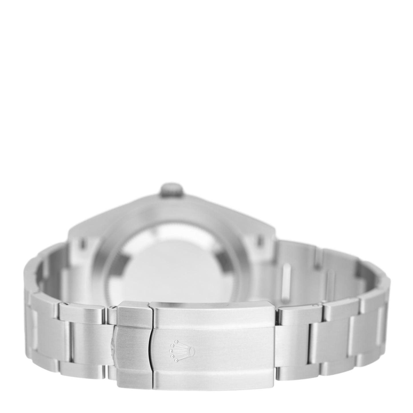 Stainless Steel 41mm Oyster Perpetual Watch Green 124300