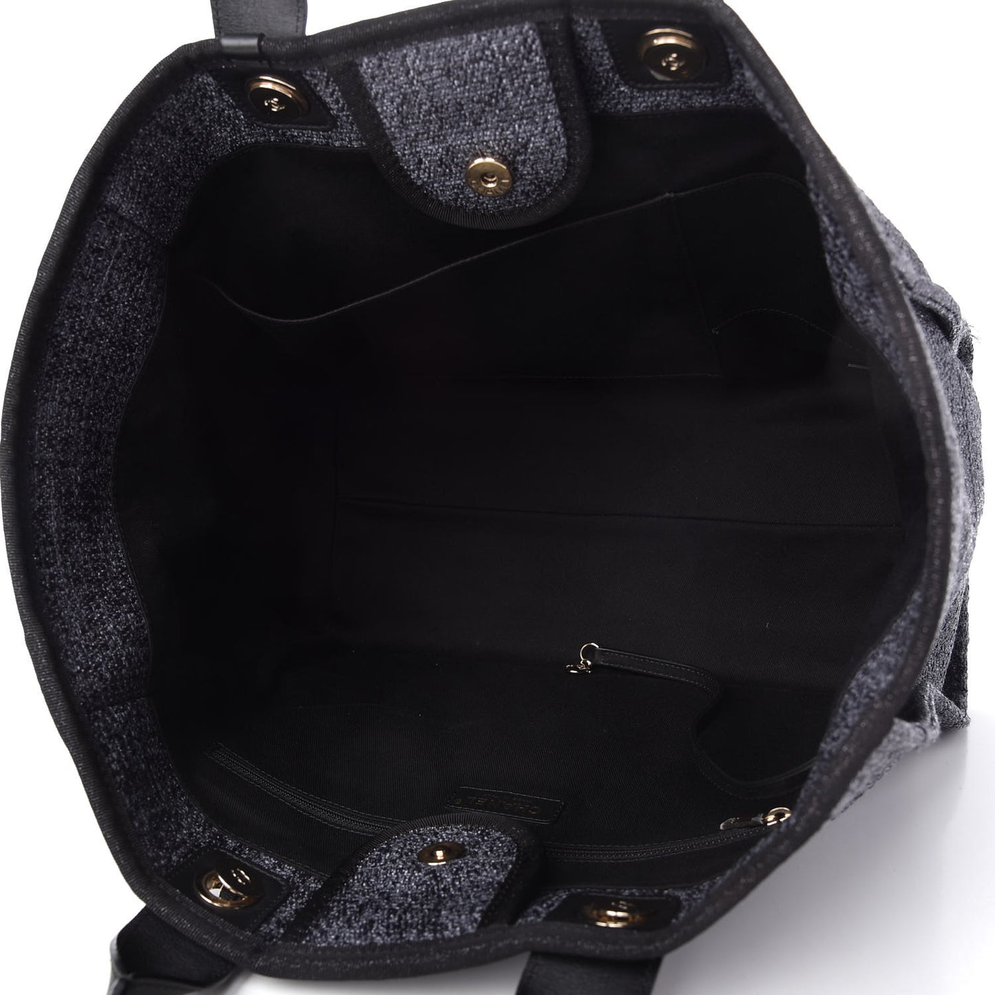 Canvas Medium Deauville Tote Charcoal