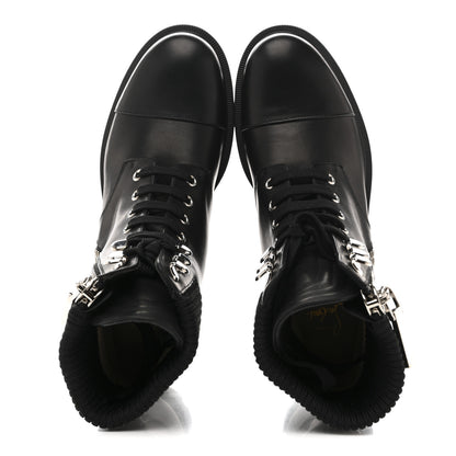 Christian Louboutin Calfskin Quilted En Hiver Boots 37 Black 2 of 8