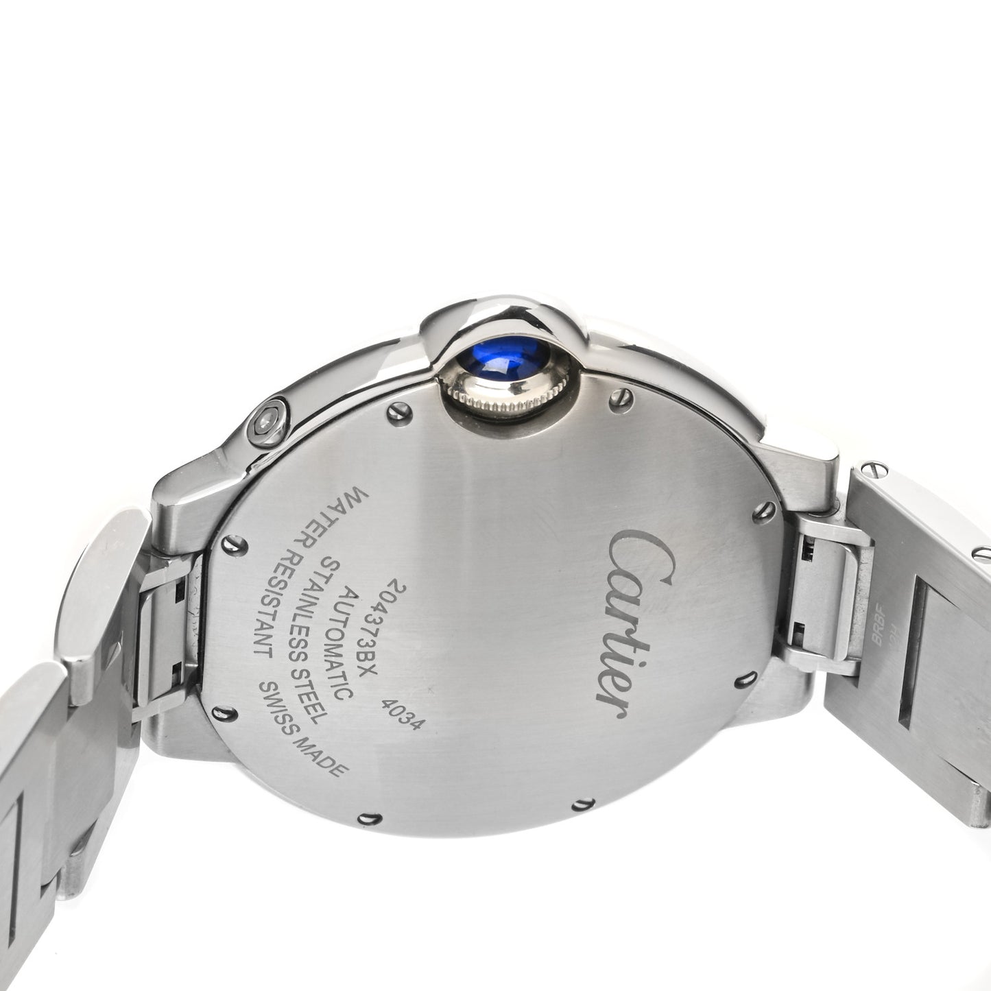 Stainless Steel 37mm Ballon Bleu De Cartier Moonphase Automatic Watch