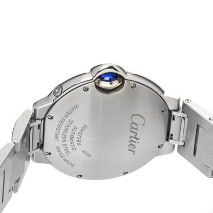 Cartier Stainless Steel 37mm Ballon Bleu De Cartier Moonphase Automatic Watch 4 of 5