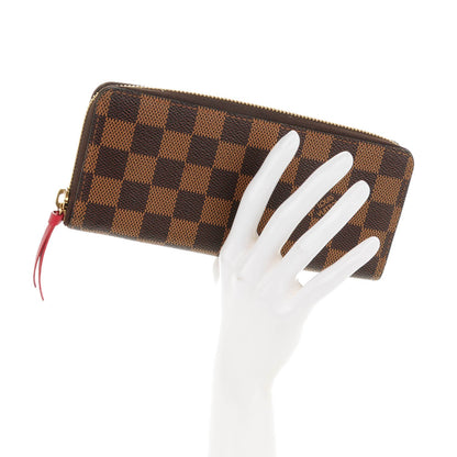 Louis Vuitton Damier Ebene Clemence Wallet 2 of 7