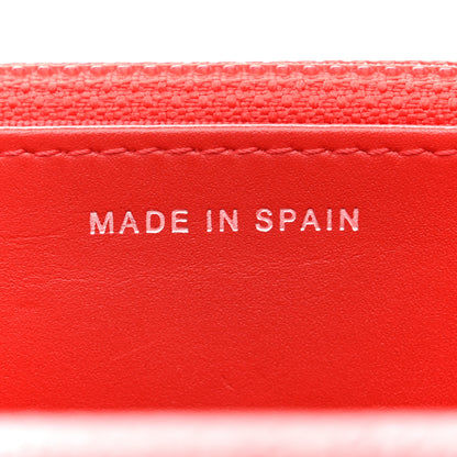 Chanel Caviar Quilted Wallet on Chain WOC Red 7 of 17