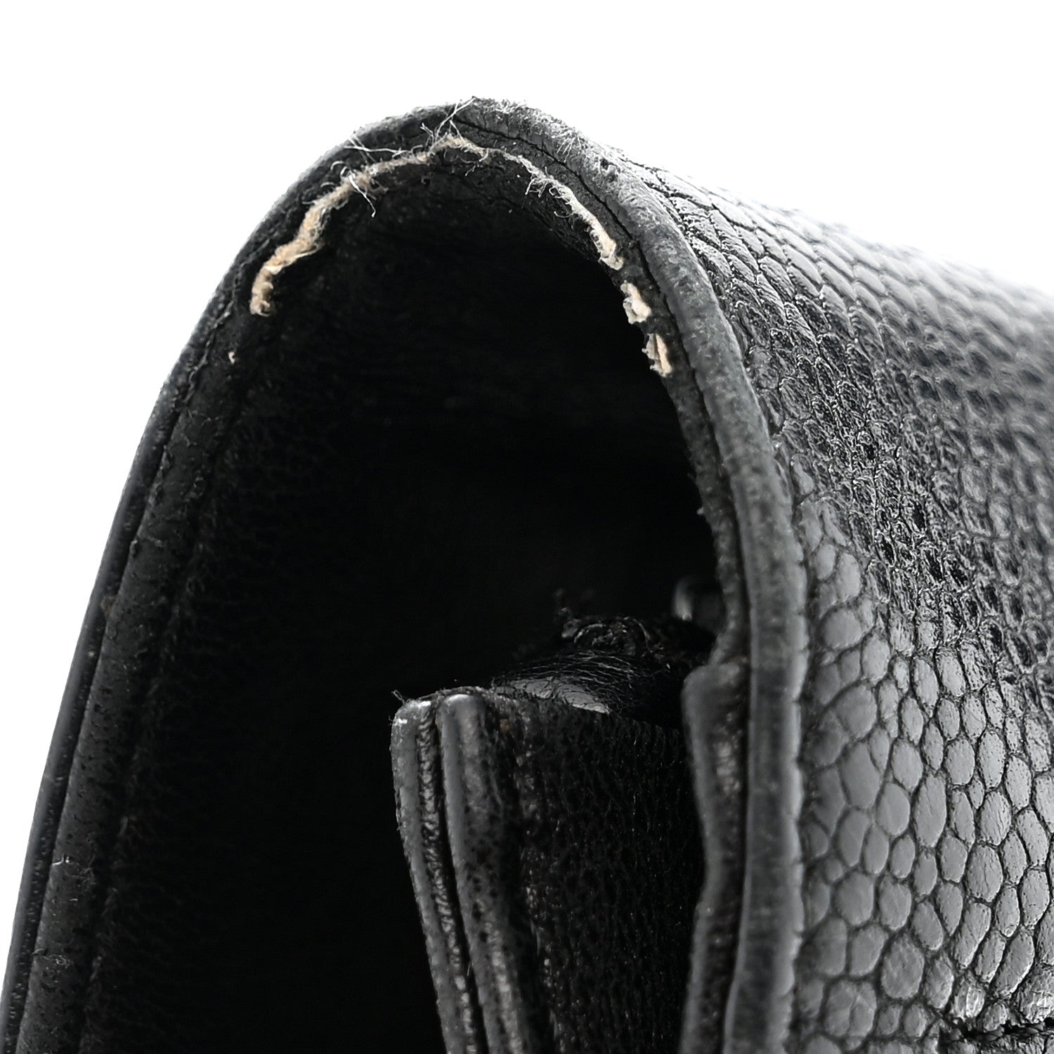 Chanel Caviar Timeless CC Wallet On Chain WOC Black 15 of 18