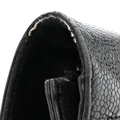 Chanel Caviar Timeless CC Wallet On Chain WOC Black 15 of 18