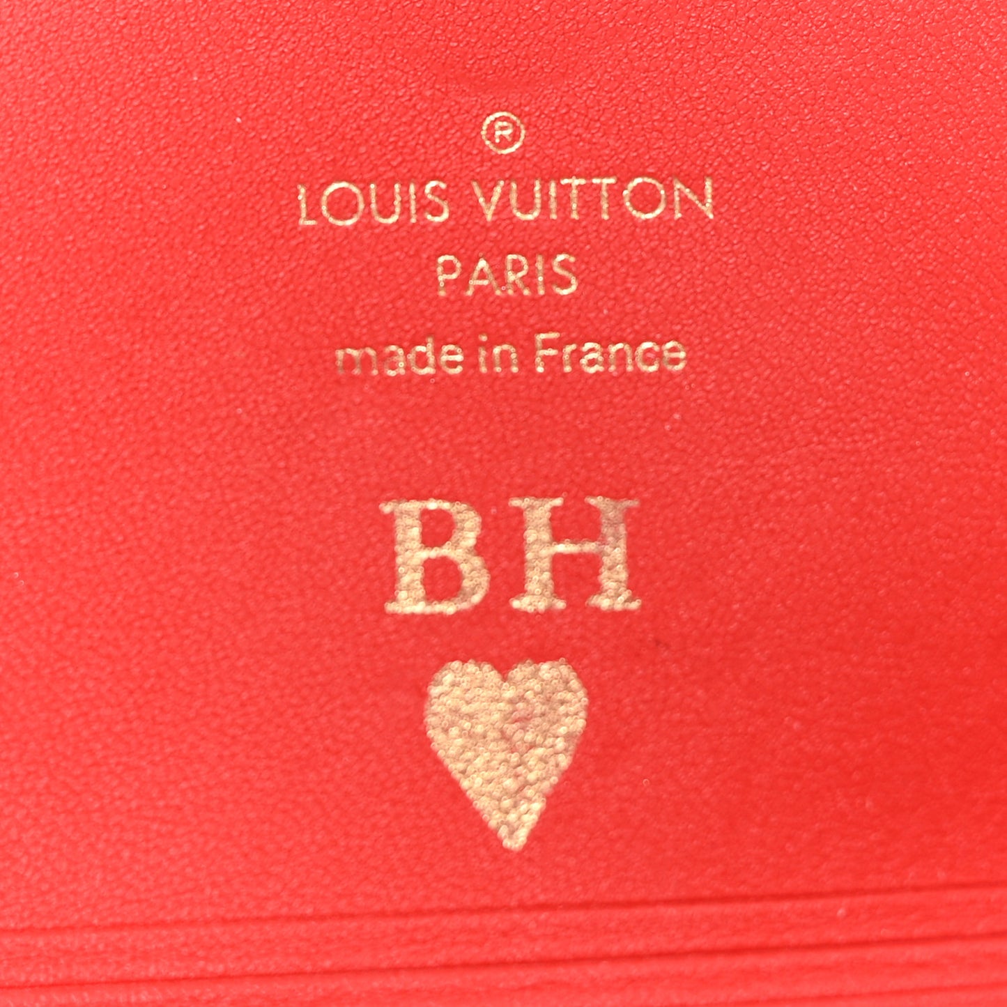Monogram Medium Kirigami Pochette Insert Coquelicot