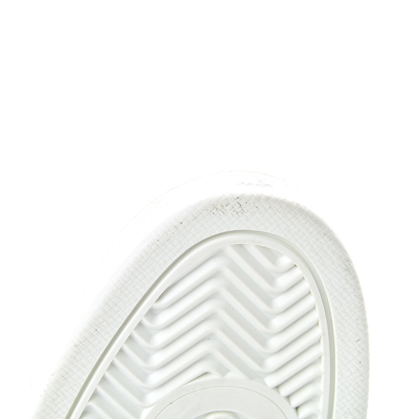 Calfskin Reverse Monogram Boombox High Top Sneakers 38.5 White