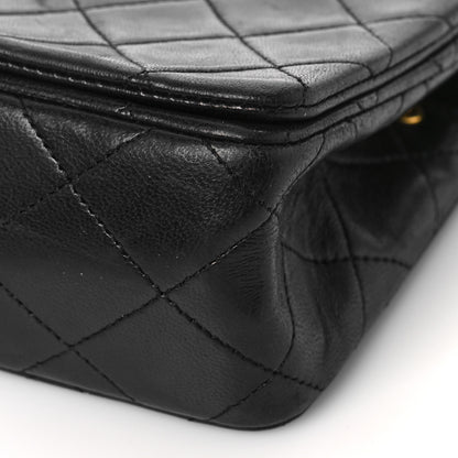 Chanel Lambskin Quilted Small Single Flap Bag Black 9 of 14