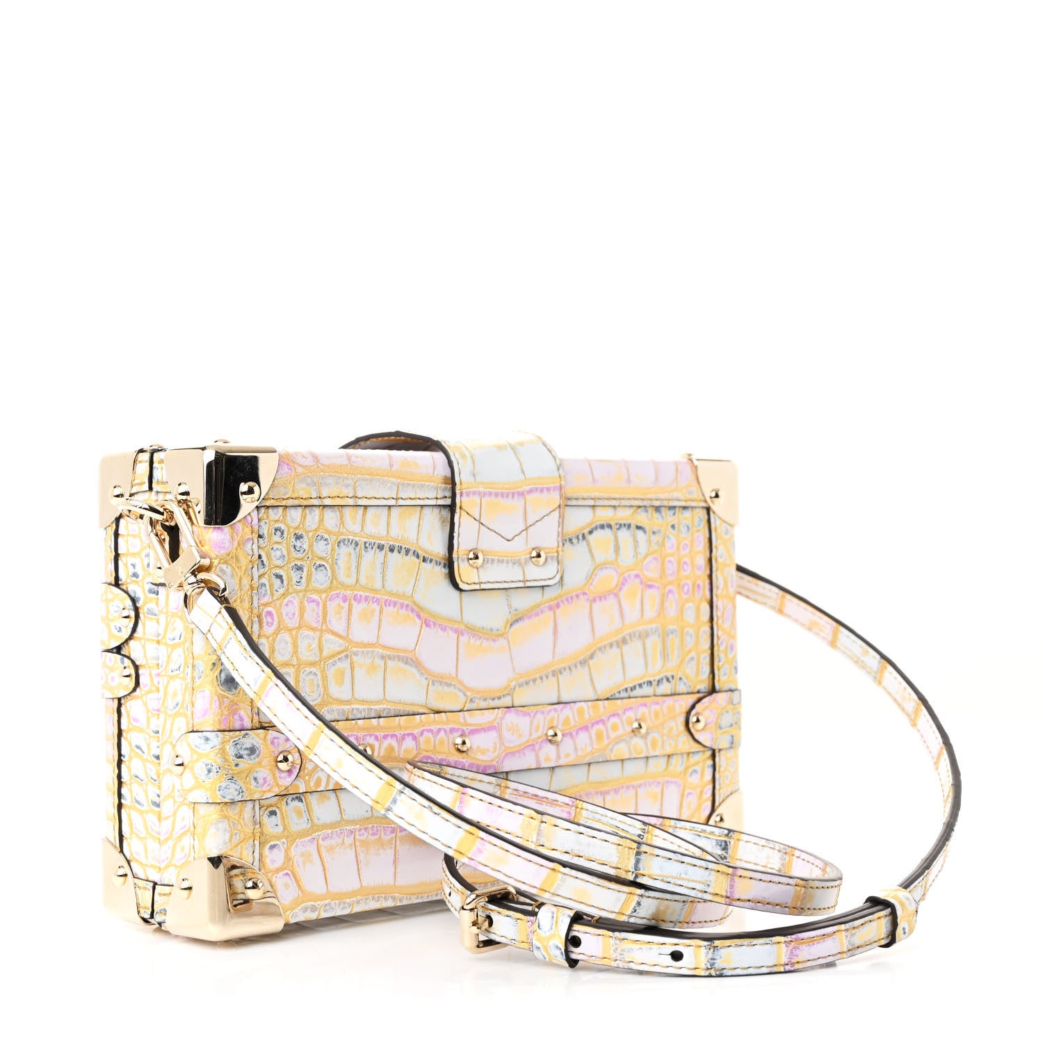Louis Vuitton Alligator Royal Garden Petite Malle 1757761