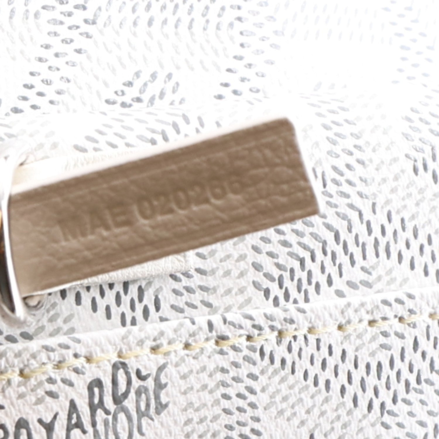 Goyard Goyardine Mini Boheme Hobo White 7 of 10