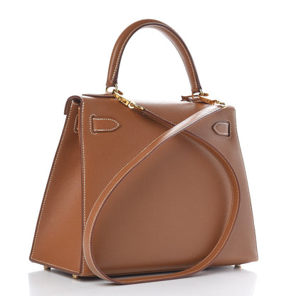 Hermes Epsom Kelly Sellier 28 Gold 3 of 41
