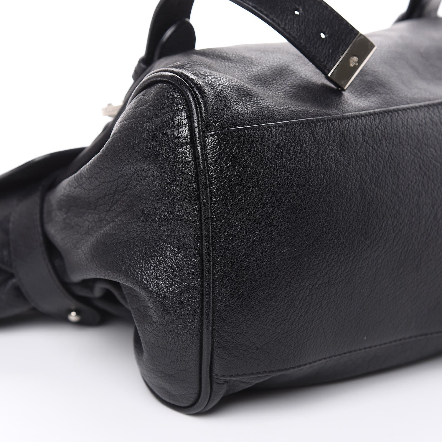 Mulberry Polished Buffalo Medium Alexa Black 9 of 13