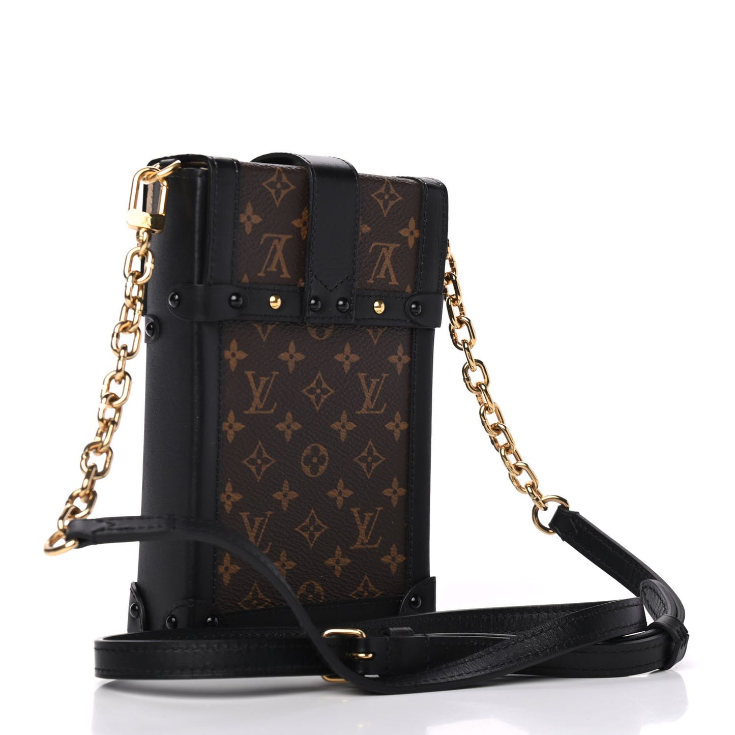 Monogram Pochette Trunk Verticale Black
