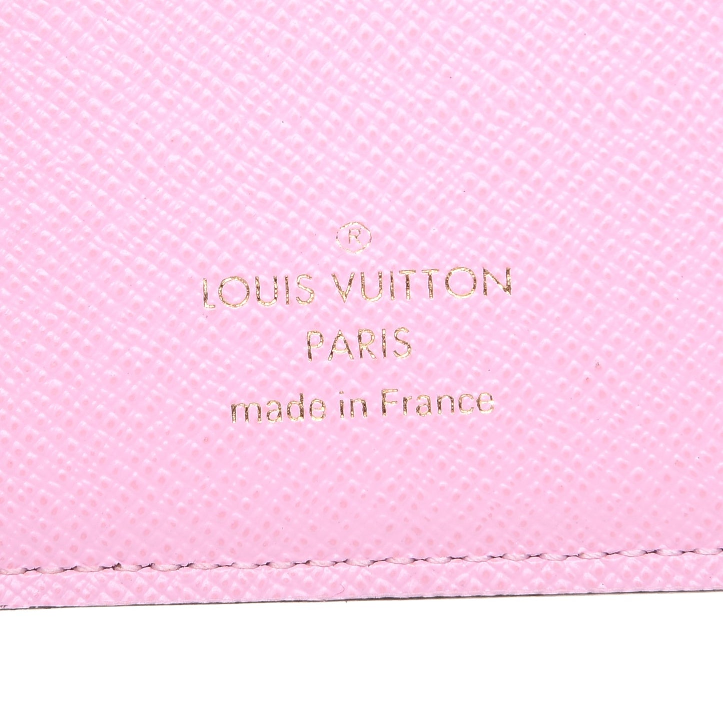Monogram 2016 Christmas Animation Passport Cover Rose Ballerine