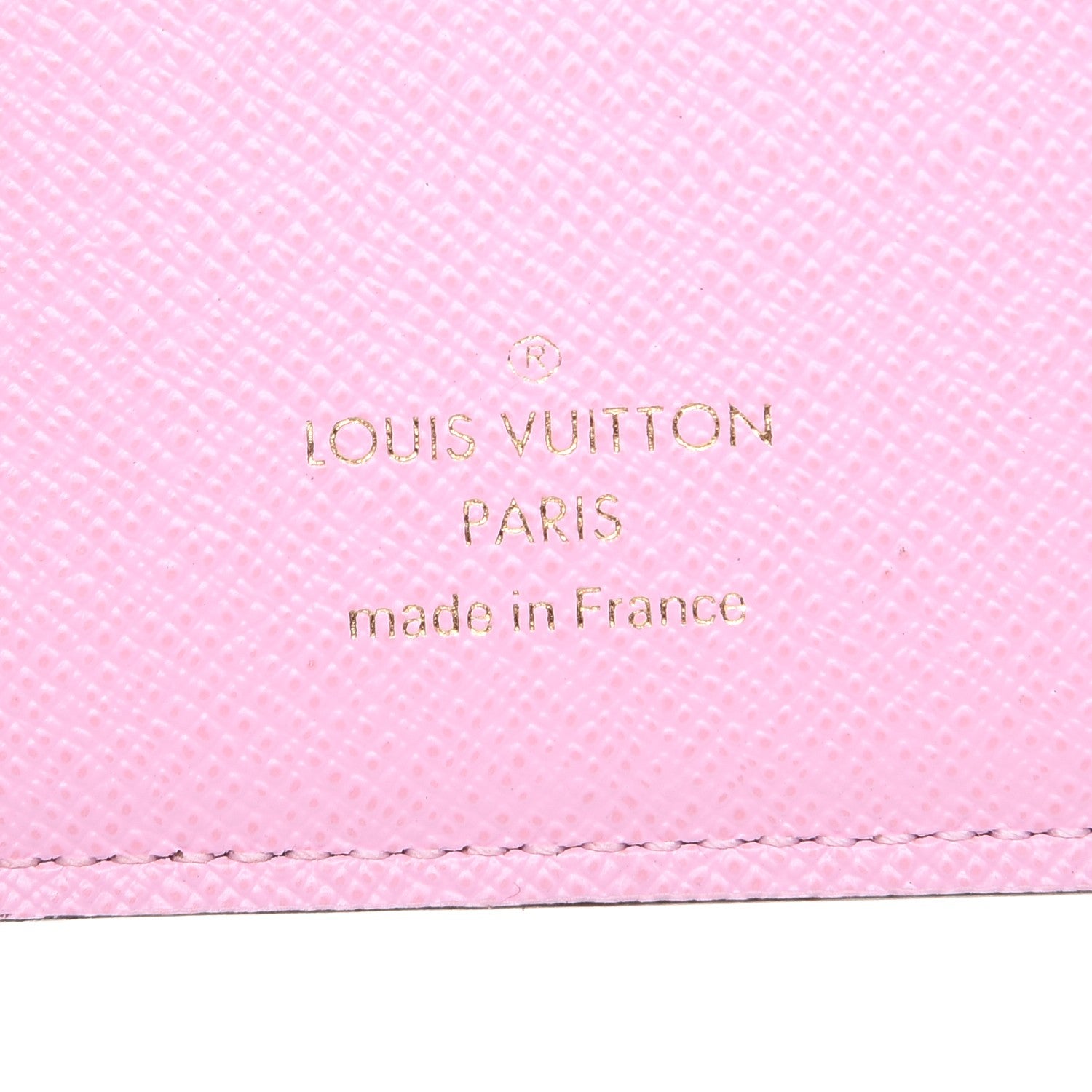 Louis Vuitton Monogram 2016 Christmas Animation Passport Cover Rose Ballerine 7 of 8