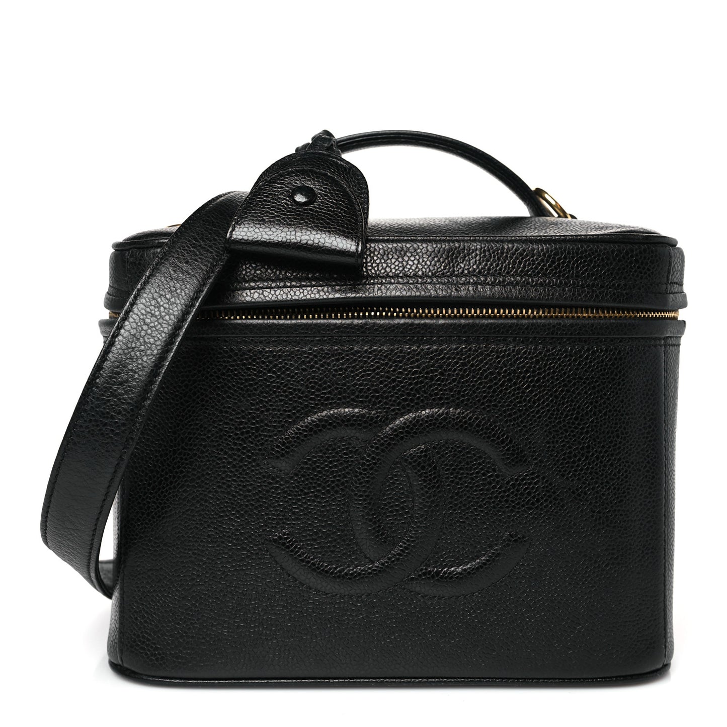 Caviar CC Vanity Train Case Black