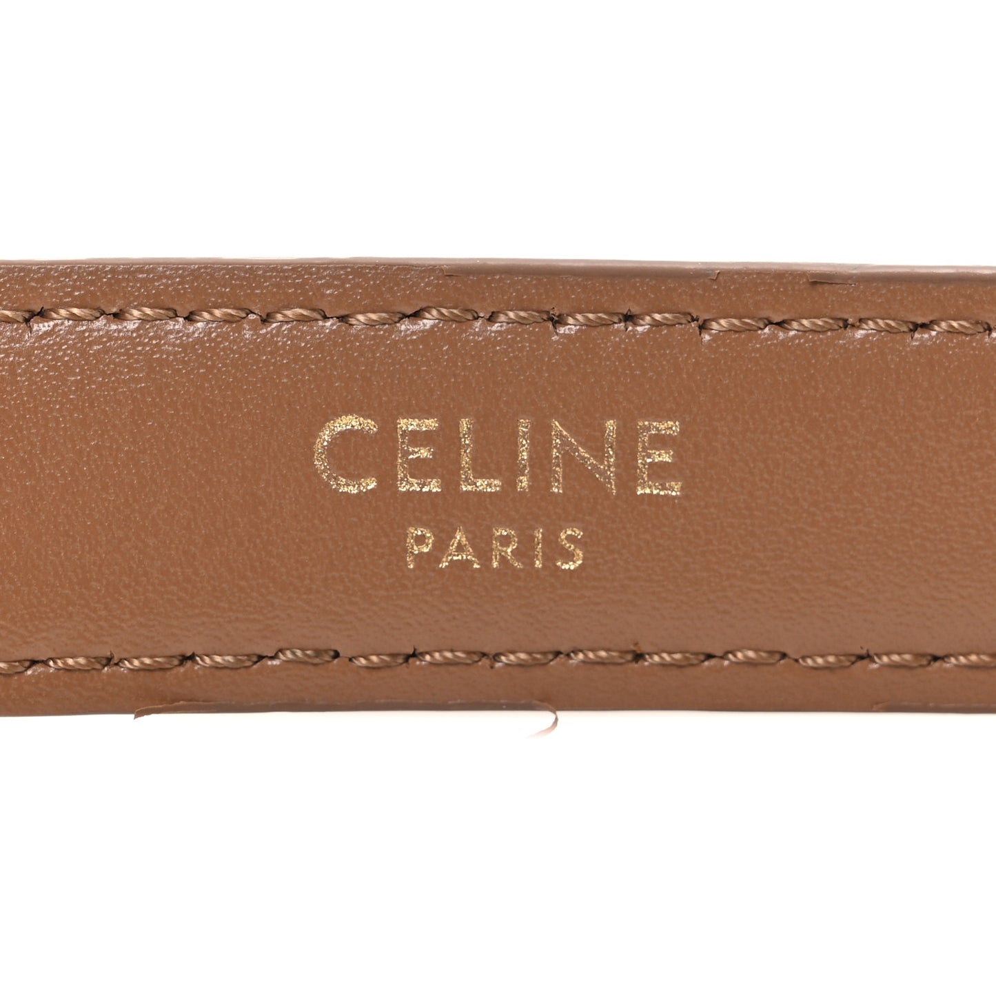 Box Calfskin Small 18mm Triomphe Belt 80 32 Brown
