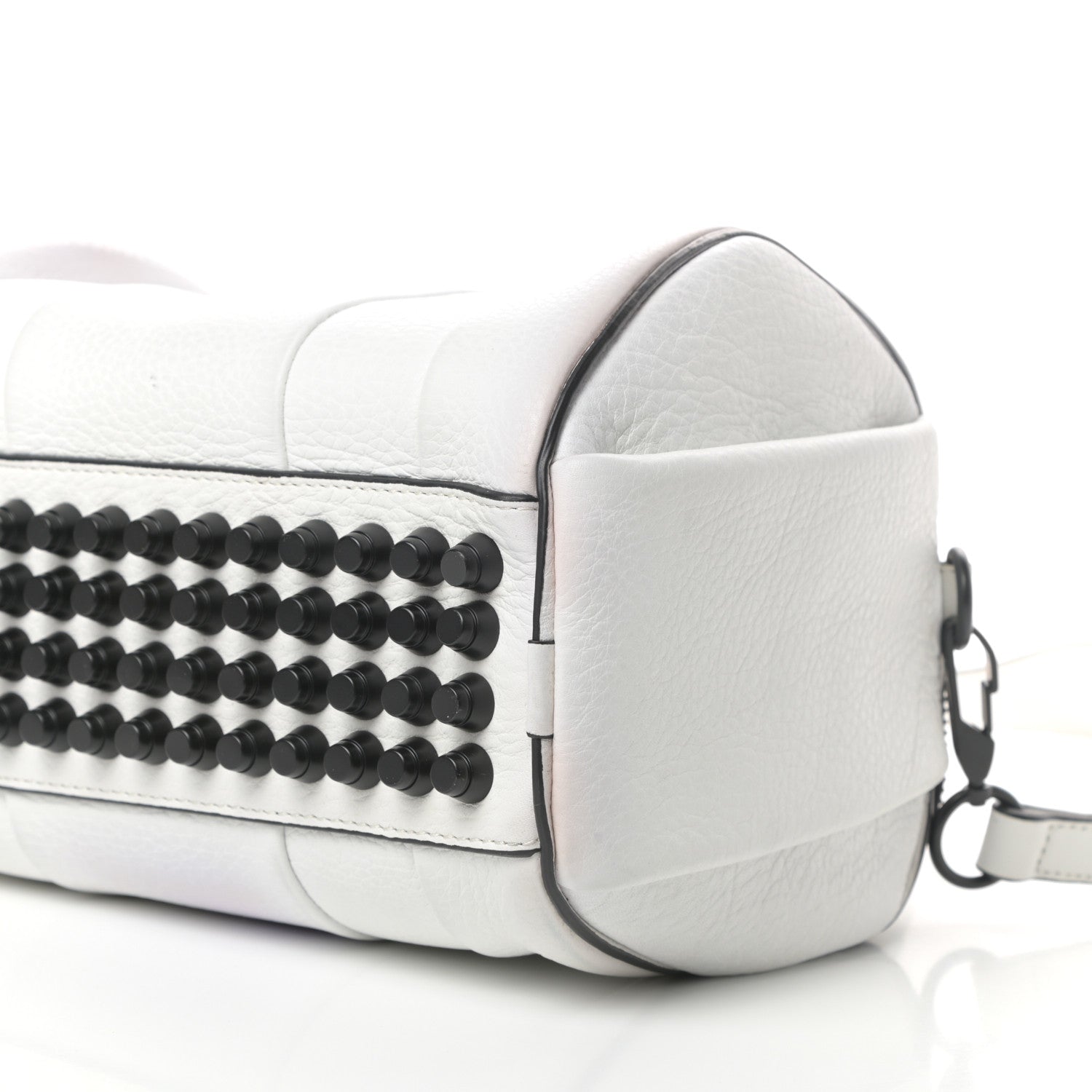 Alexander Wang Pebbled Calfskin Rockie White Matte Black Hardware 8 of 11