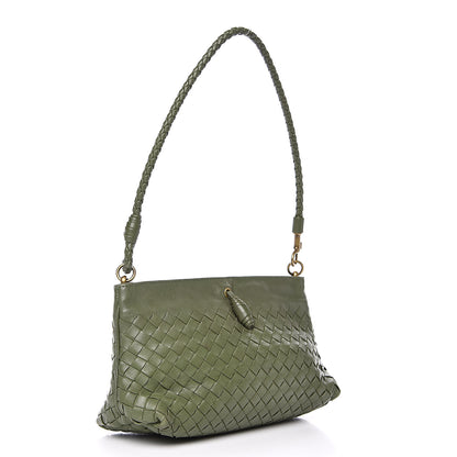 Bottega Veneta Nappa Intrecciato Mini Shoulder Bag Foglia 3 of 15
