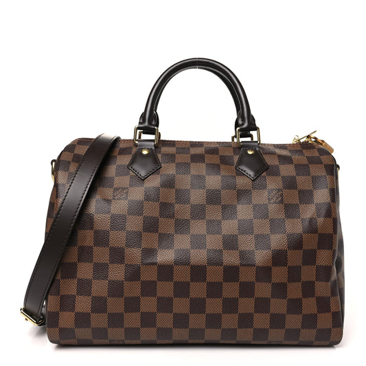 Damier Ebene Speedy Bandouliere 30