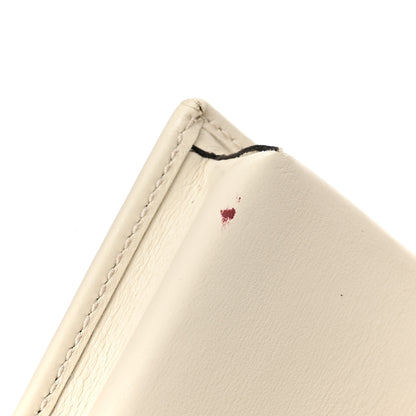 Gucci Boarded Plutone Calfskin Horsebit 1955 Wallet On Chain Mystic White 9 of 9