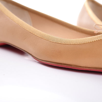Christian Louboutin Nappa Solasofia Flats 38.5 Nude 8 of 11