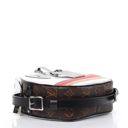 Louis Vuitton Calfskin Monogram LV Airline Boite Chapeau Souple White 4 of 10