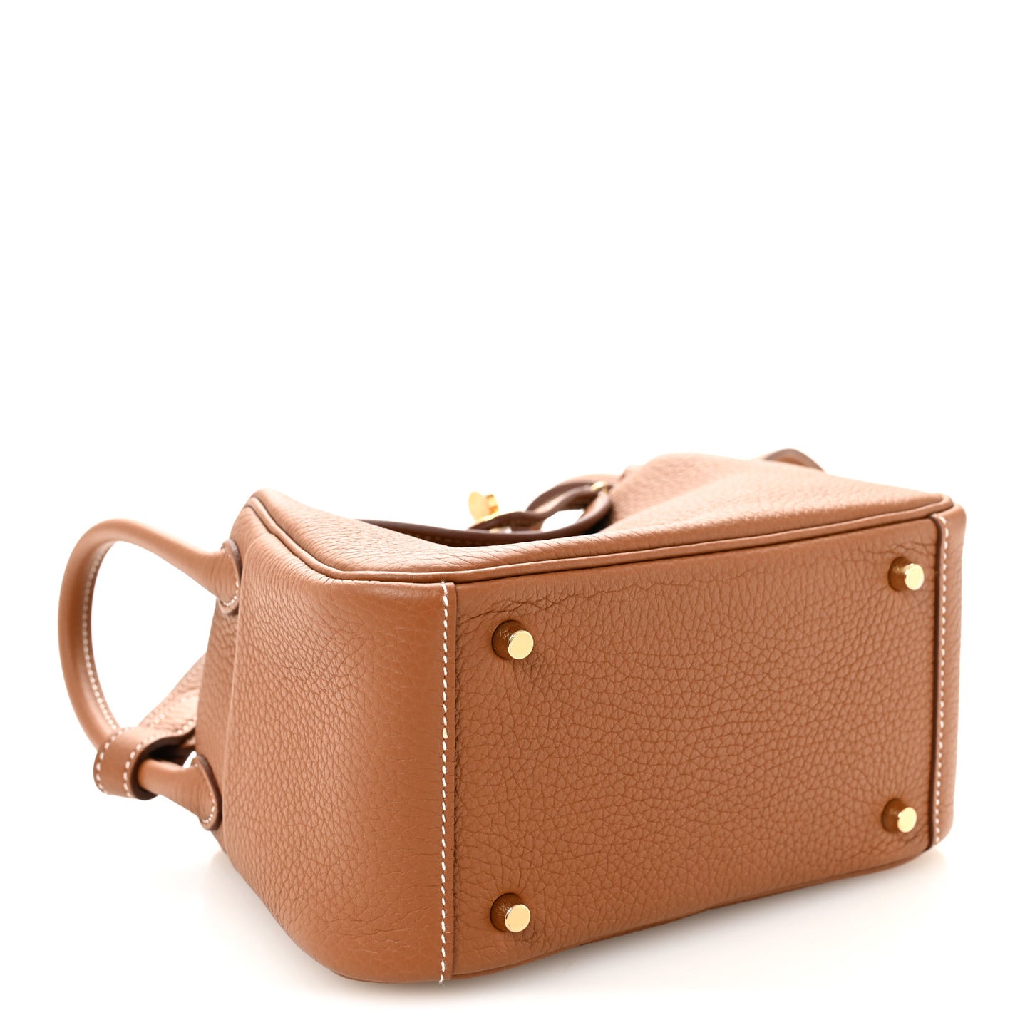 Taurillon Clemence Mini Lindy 20 Gold