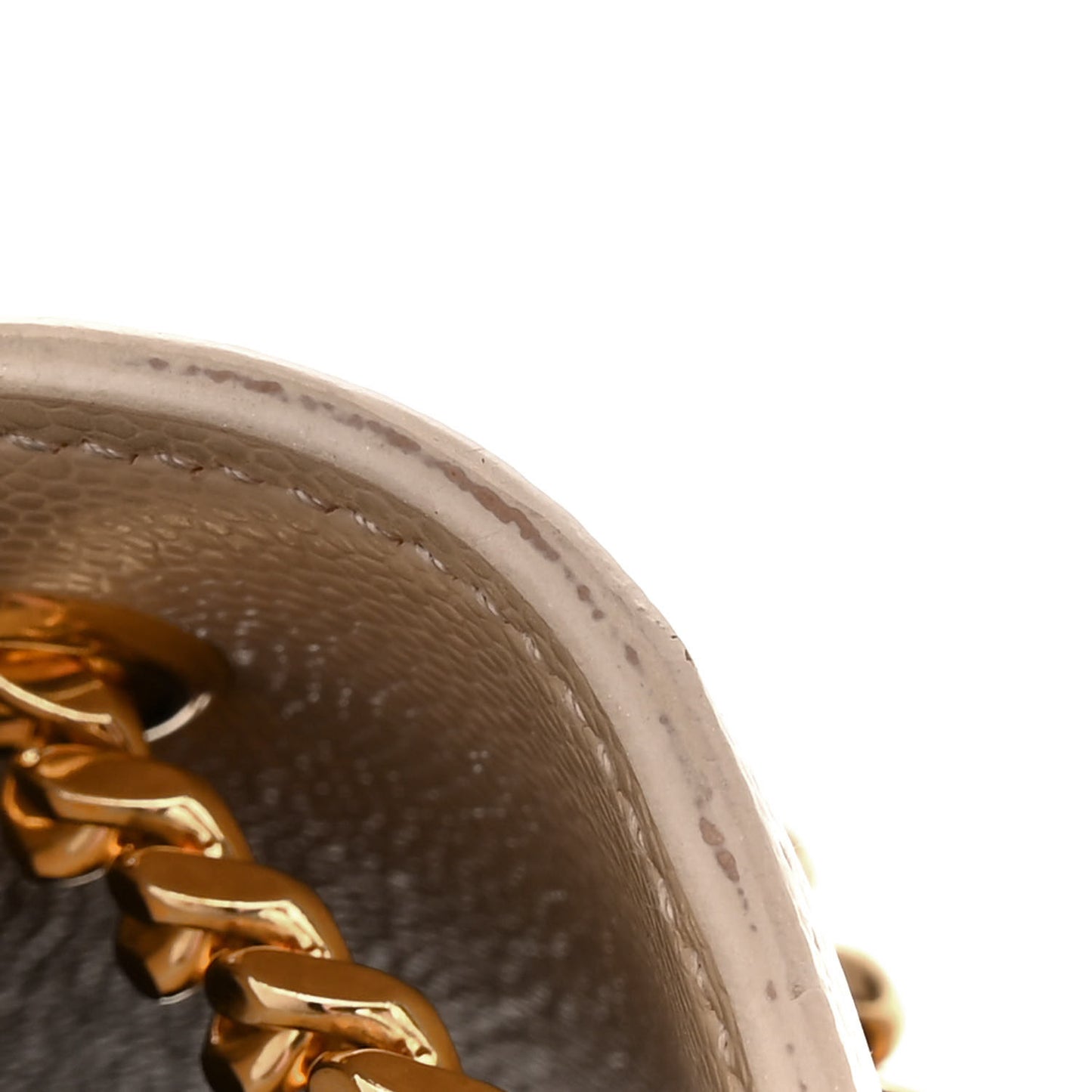 Grain De Poudre Small Monogram Kate Satchel Nude Powder