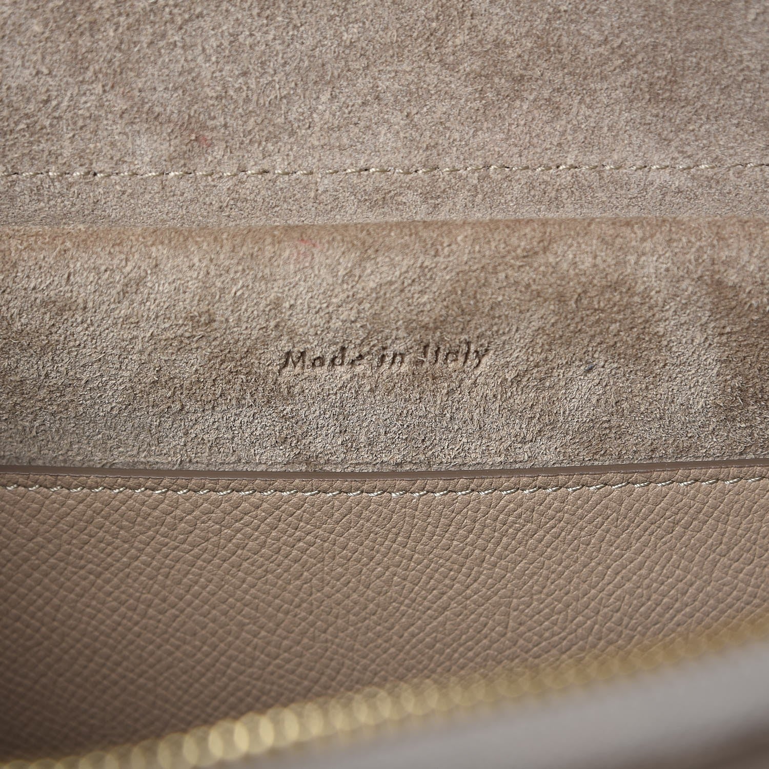 Celine Grained Calfskin Micro Belt Bag Light Taupe 8 of 9