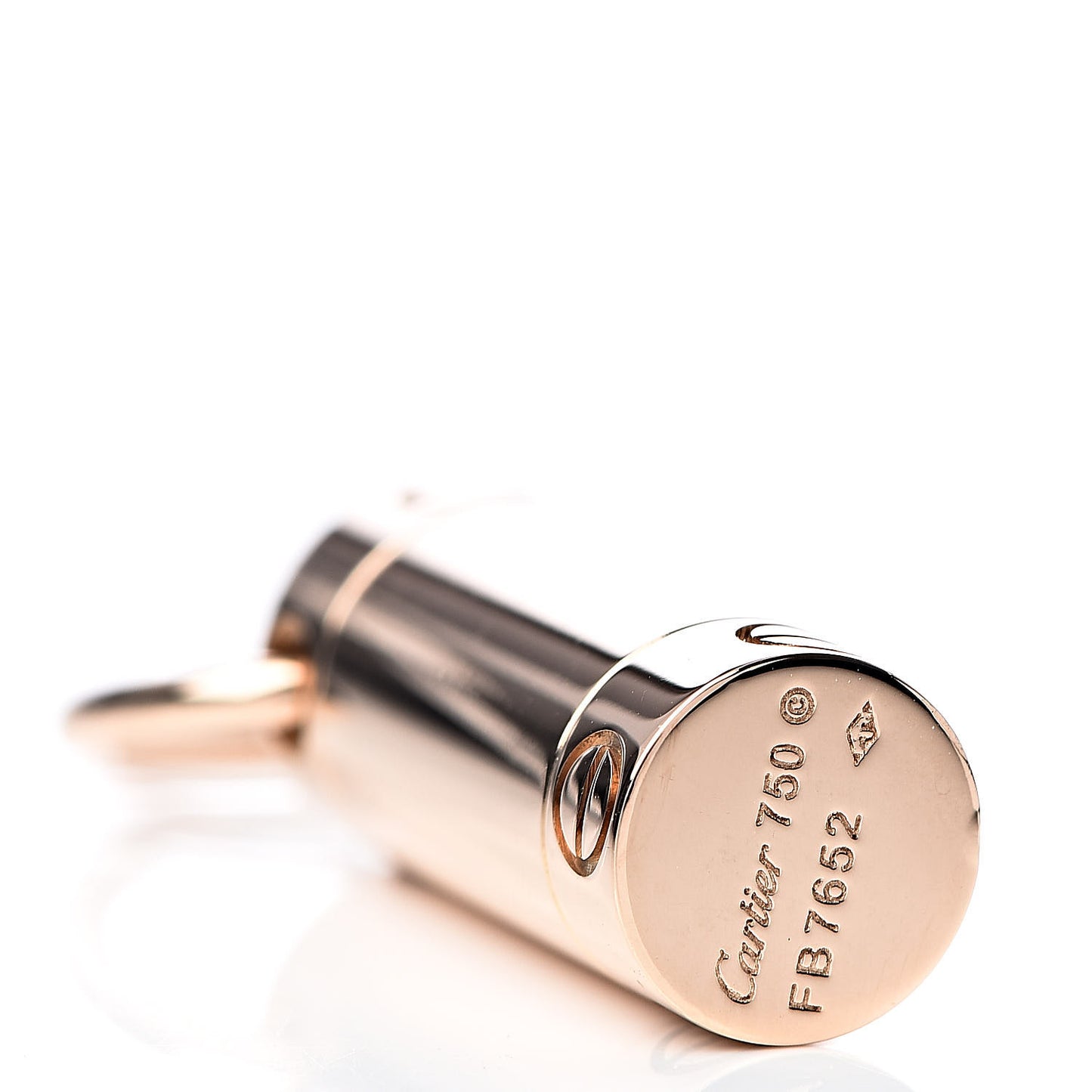 18K Pink Gold LOVE Screwdriver Pendant