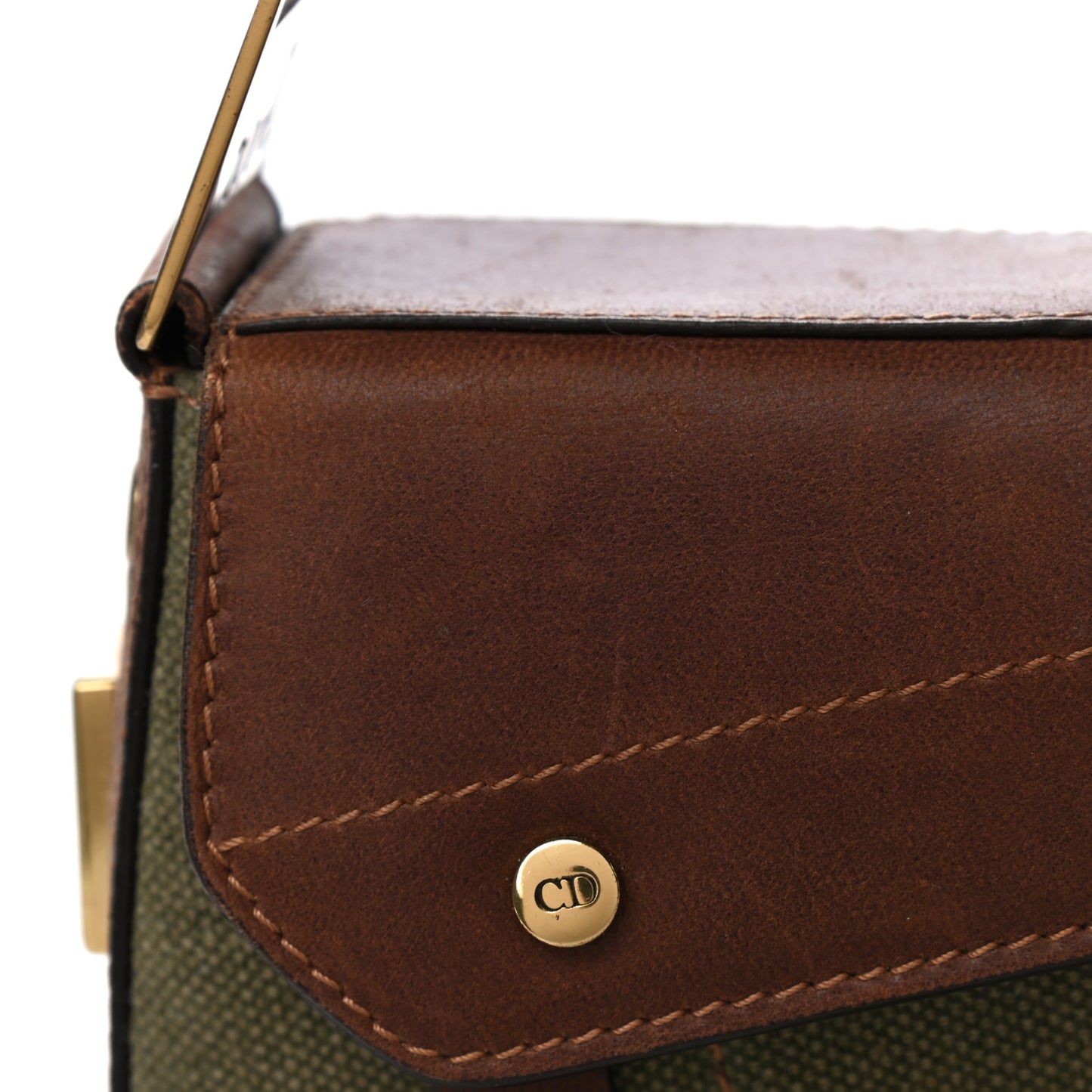 Canvas Calfskin Street Chic Columbus Ave Green