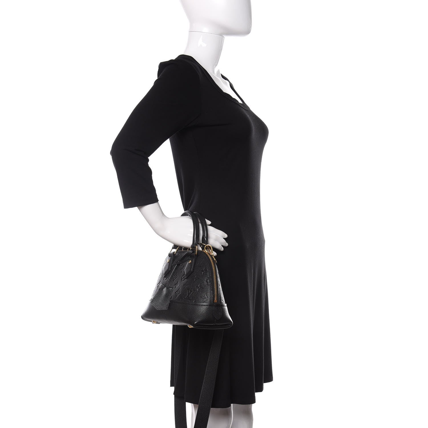 Louis Vuitton Empreinte Neo Alma BB Black 3 of 11