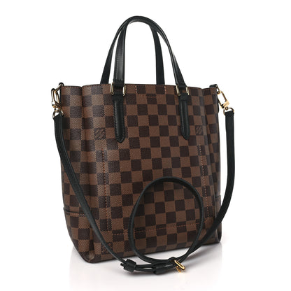 Louis Vuitton Damier Ebene Belmont PM Black 3 of 9
