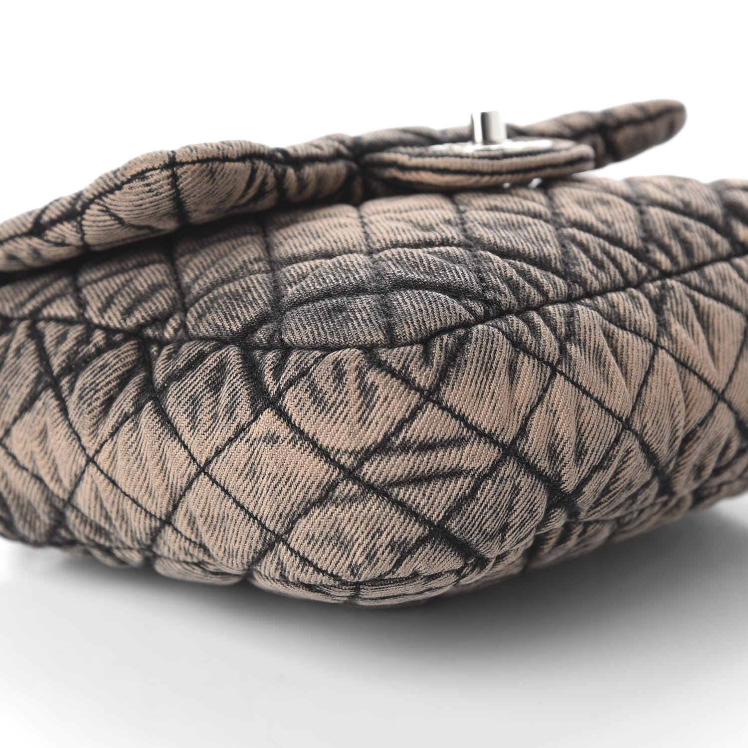 Chanel Washed Denim Quilted Small Denimpression Flap Rose Clair 6 of 11