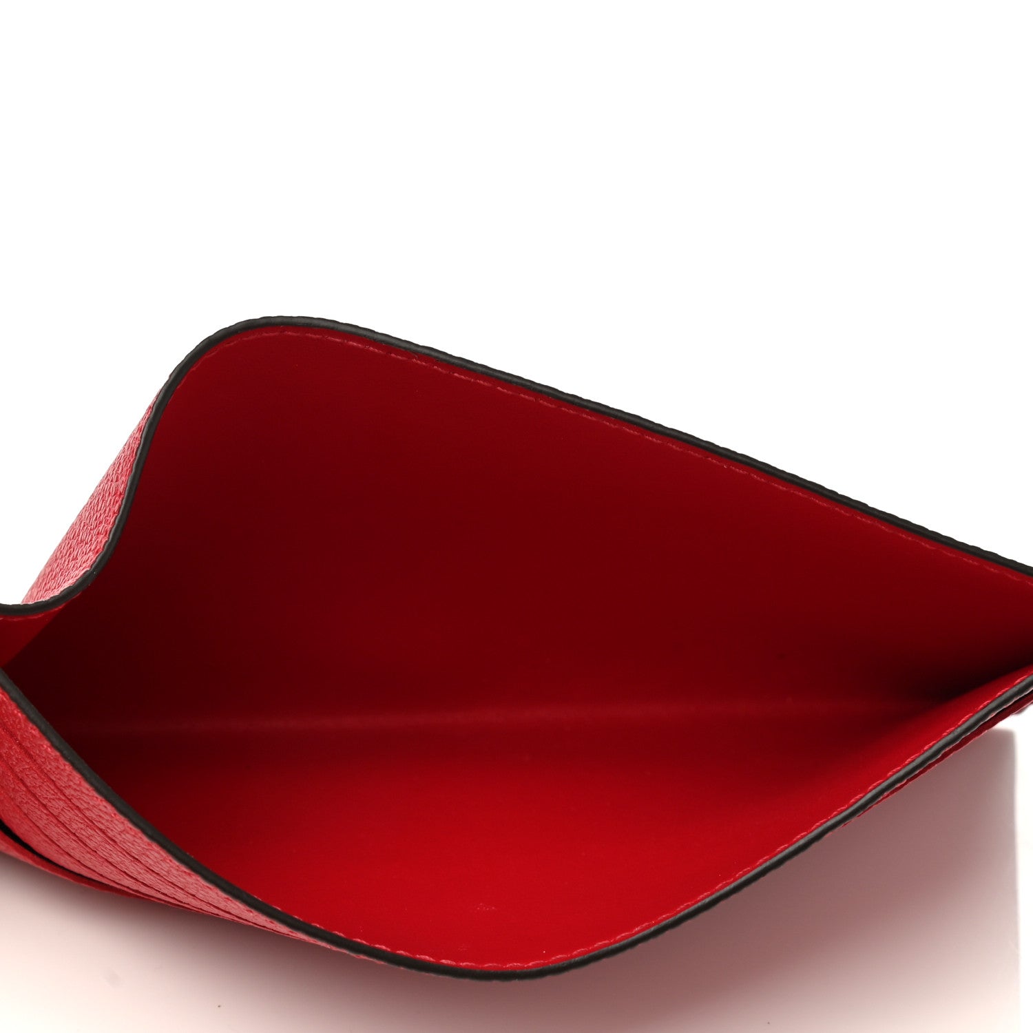 Louis Vuitton Calfskin Felicie Card Holder Insert Scarlet 6 of 6
