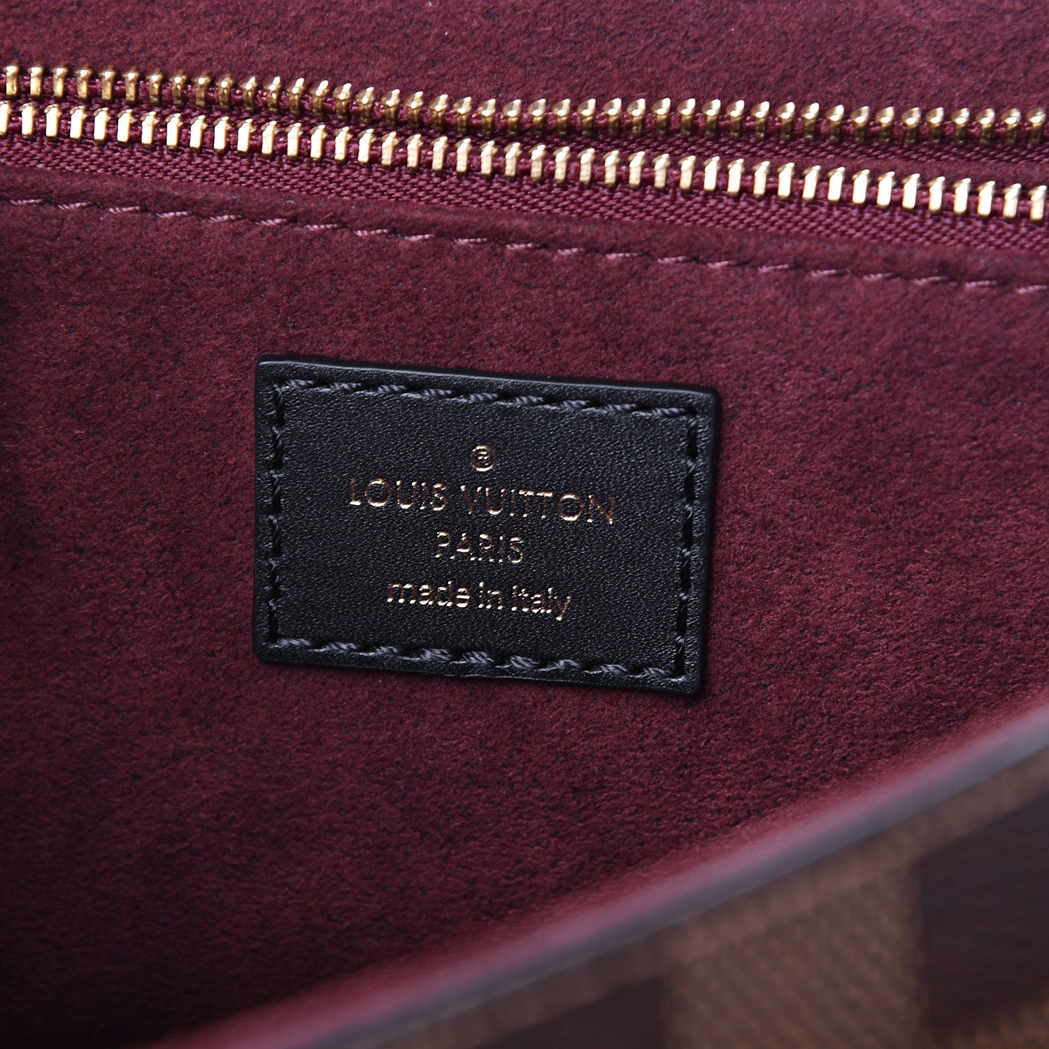 Louis Vuitton Damier Ebene Vavin PM Bordeaux 5 of 9
