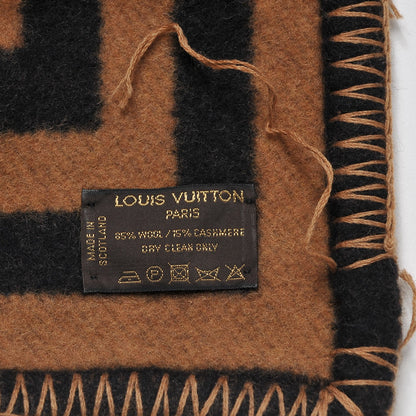 Louis Vuitton Wool Cashmere Karakoram Blanket 3 of 4