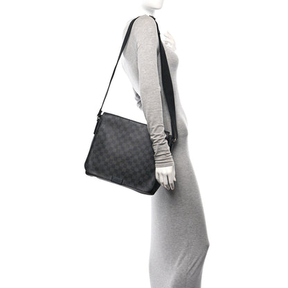 Louis Vuitton Damier Graphite District MM 2 of 9