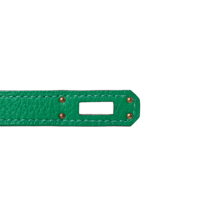 Hermes Togo Kelly Retourne 25 Menthe 27 of 36